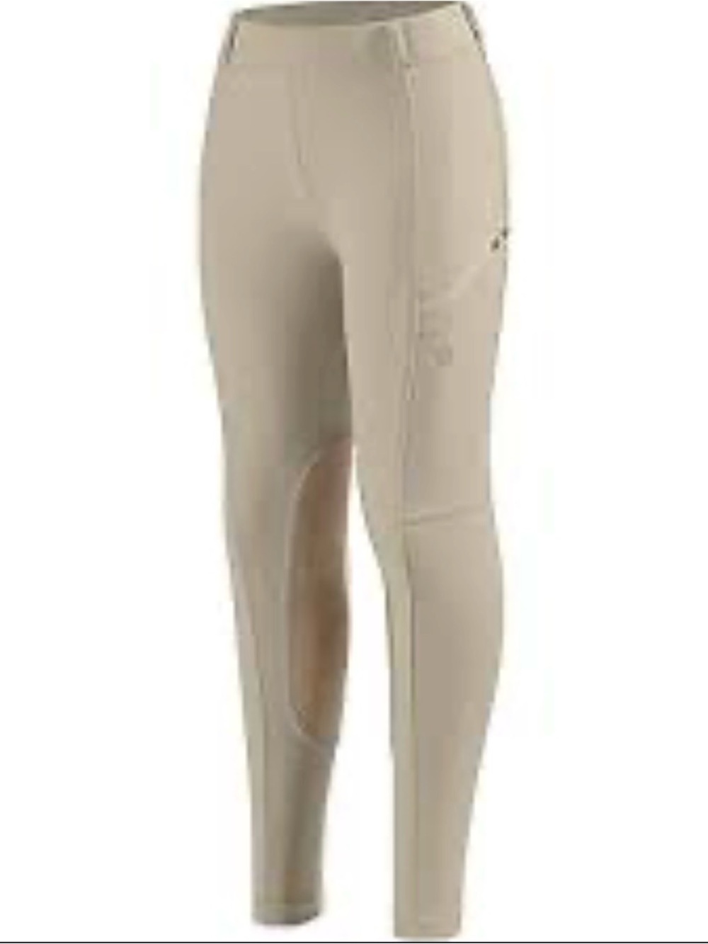 Baleaf Beige Active riding Leggings with Knee Panels
